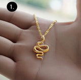 18K Gold Snake Collection