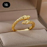 18K Gold Snake Collection