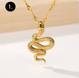 18K Gold Snake Collection