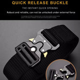 Military Tactical Quick Release Belt