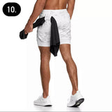 Seamless Double Layer Sport Shorts