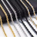 18k Rope Chain