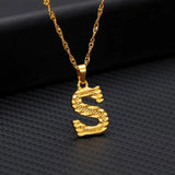 18K Gold Initial Necklace | Anklet