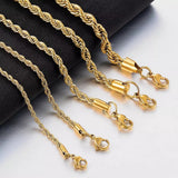 18k Rope Chain