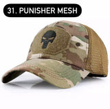 Military Tactical Patch Hats