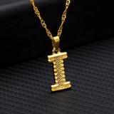 18K Gold Initial Necklace | Anklet