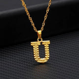 18K Gold Initial Necklace | Anklet