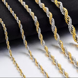 18k Rope Chain