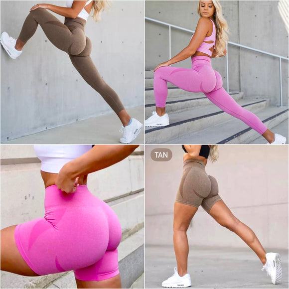 Seamless Spandex Fitness Leggings