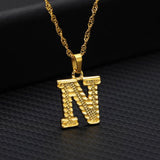 18K Gold Initial Necklace | Anklet