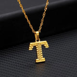 18K Gold Initial Necklace | Anklet