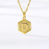 18k Gold Letter Anklet / Necklace