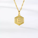 18k Gold Letter Anklet / Necklace