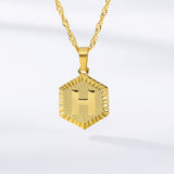 18k Gold Letter Anklet / Necklace