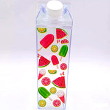 Clear Carton Water Bottle