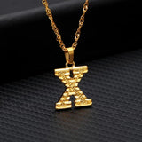 18K Gold Initial Necklace | Anklet