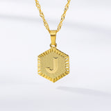 18k Gold Letter Anklet / Necklace