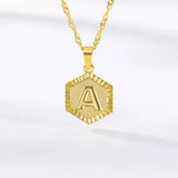 18k Gold Letter Anklet / Necklace