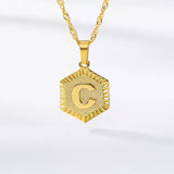 18k Gold Letter Anklet / Necklace